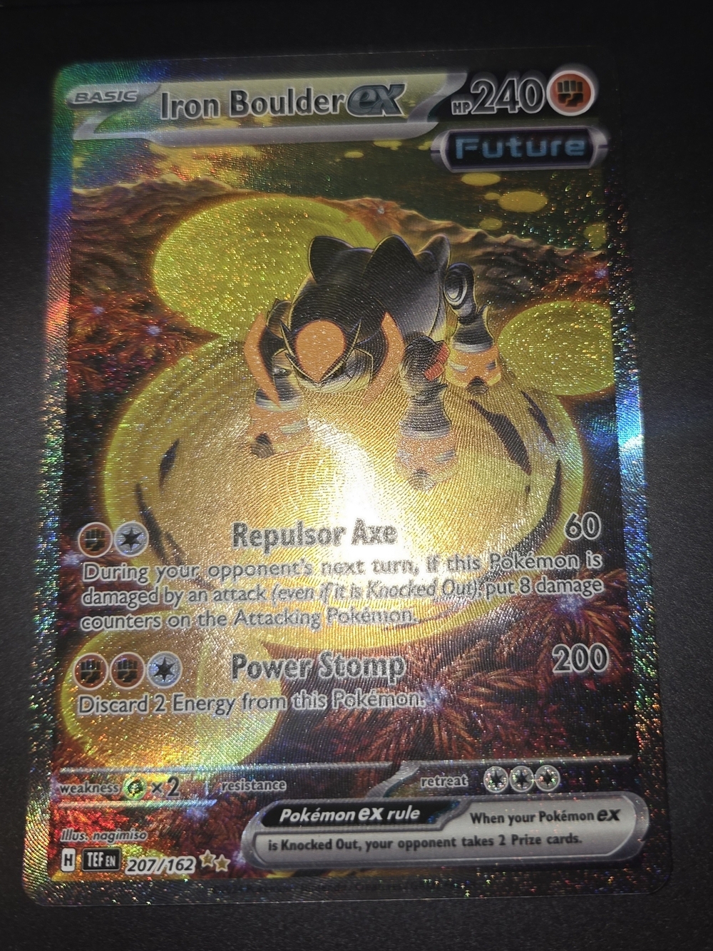 Iron Boulder ex - 207/162 - SV05: Temporal Forces (TEF)